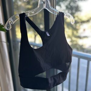 FP Movement by Free People Black Mesh Women's Sports Bra